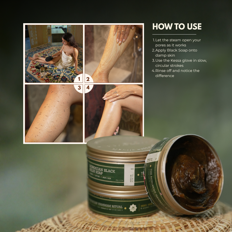 Moroccan Black Beldi Soap